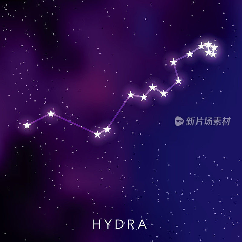 Hydra Star Constellation